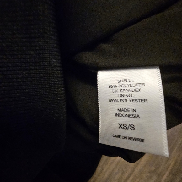 Black Off Shoulder Bomber Jacket - Picture 4 of 4